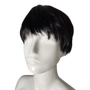Black Short Wig for Women or men cosplay Halloween‎